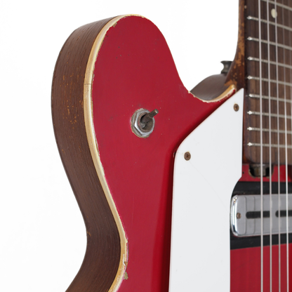 1970s Maton Apollo 505 Hollowbody Electric Guitar in Red