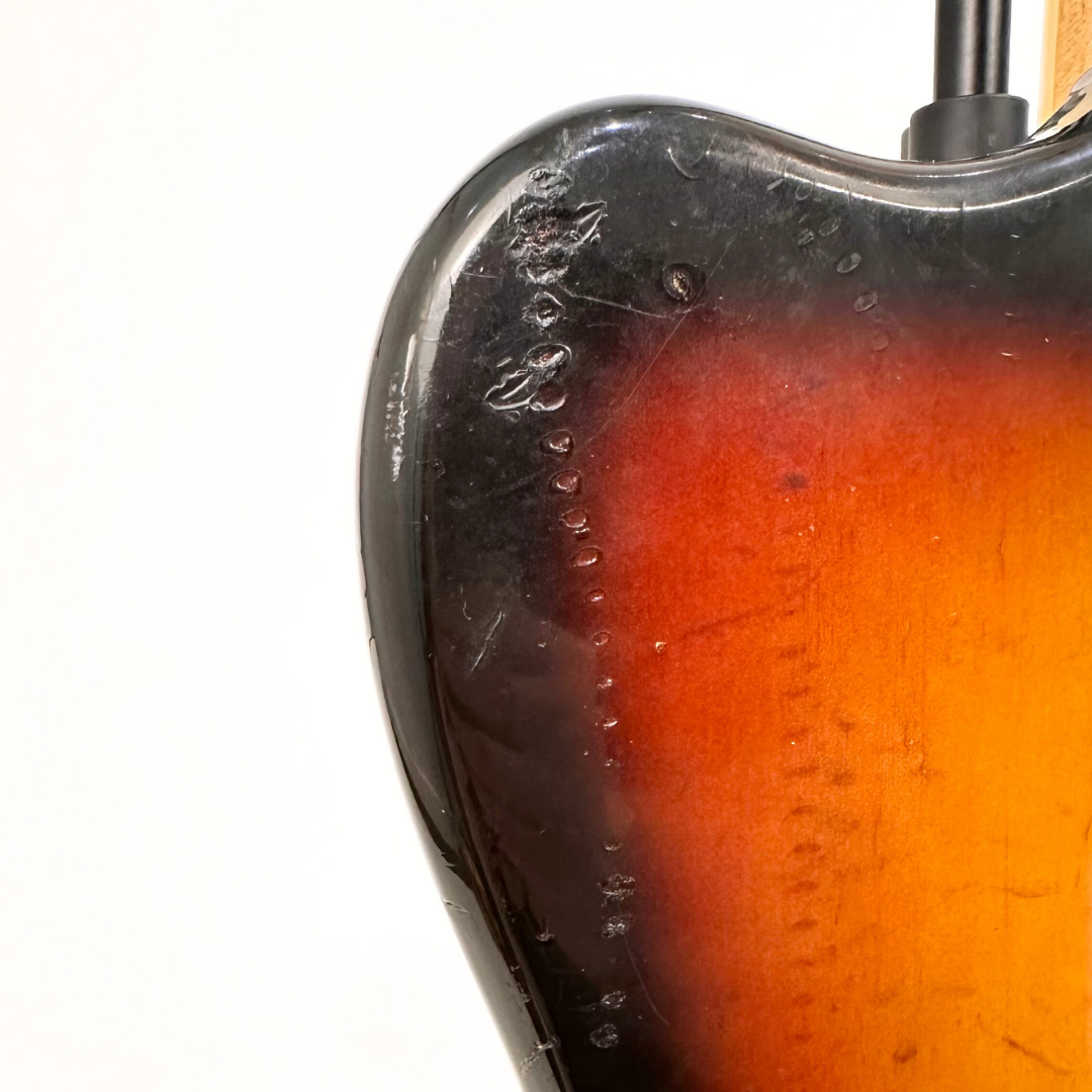 1969 Fender Jaguar Electric Guitar in Sunburst