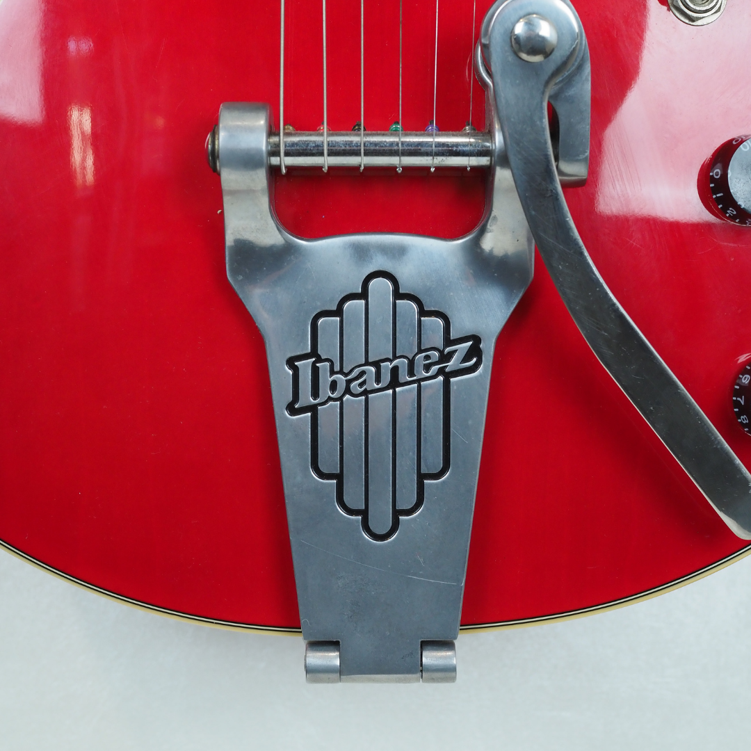 2005 Ibanez Artcore Hollowbody Electric Guitar with Vibrola in Transparent Red