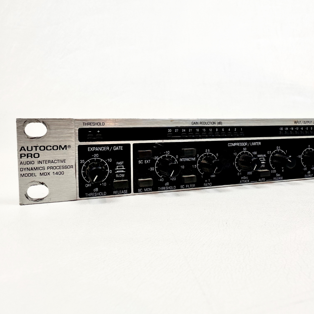 Behringer Autocom Pro MDX1400 Compressor & Limiter Rack Mounted Unit