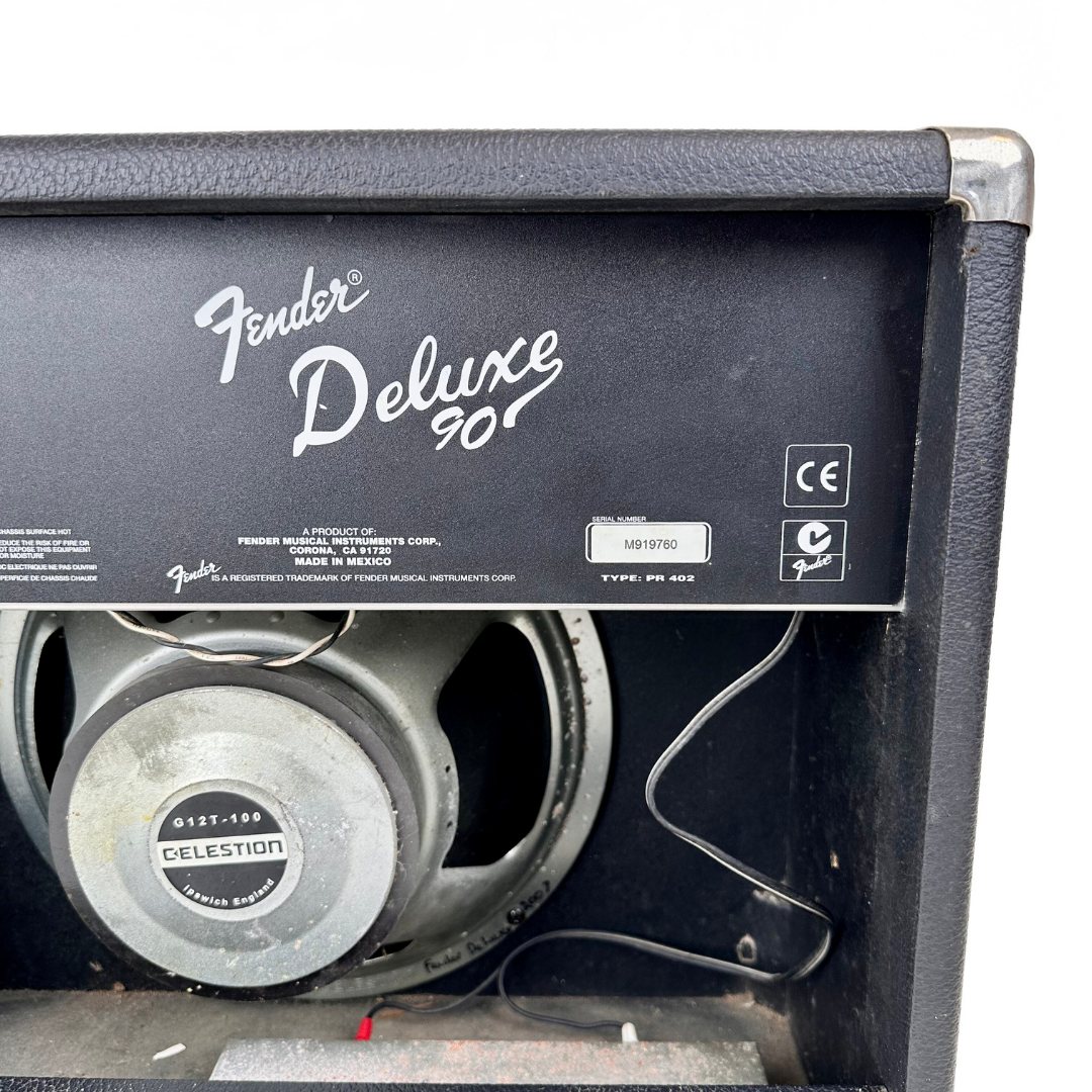 Fender Deluxe 90 PR 402 Solid State 1x12 Combo Guitar Amplifier