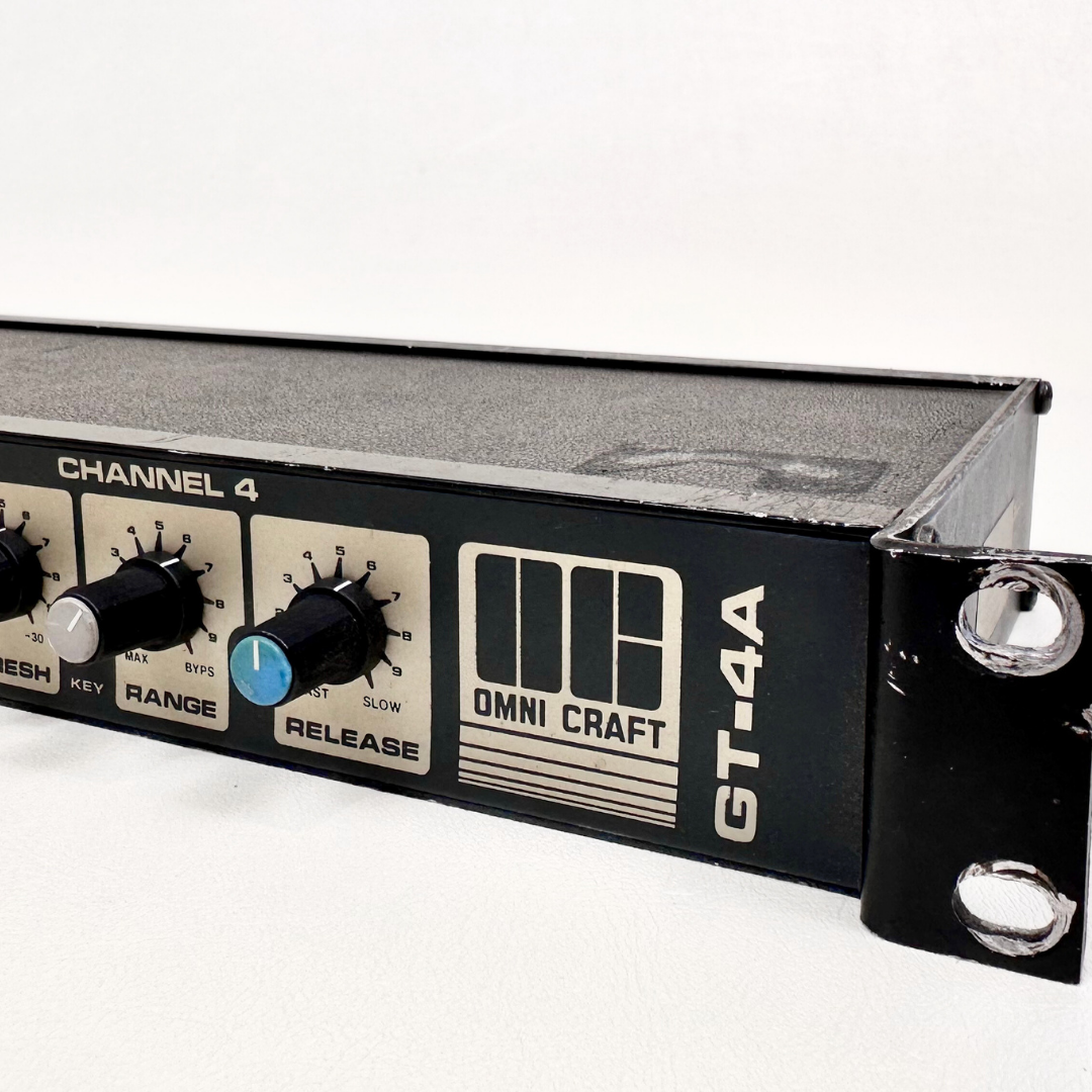 Omni Craft GT-4A 4-Channel Analog Noise Gate Rack Mounted Unit