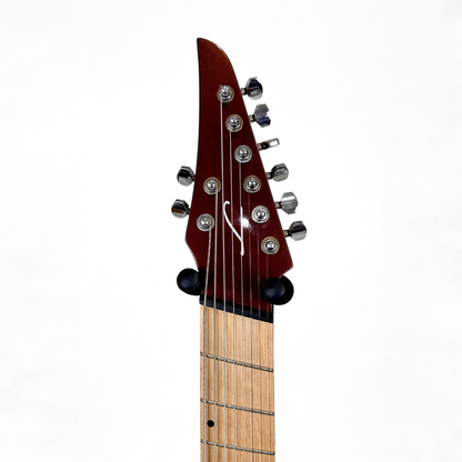 Legator Ninja N8FS-RCS 8-String, Fanned/Fanned-Fret Multi-Scale Electric Guitar in Red Colour Shift Finish