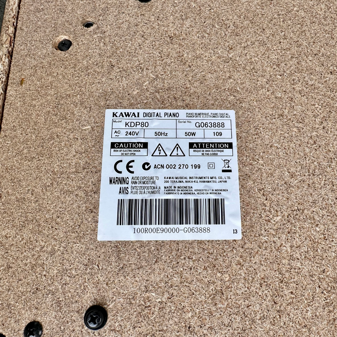 Kawai KDP80 88-Key Graded Hammer Digital Piano (Console Only)