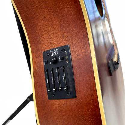 2014 Ibanez Artwood AW250ECE-RTB Acoustic-Electric Guitar