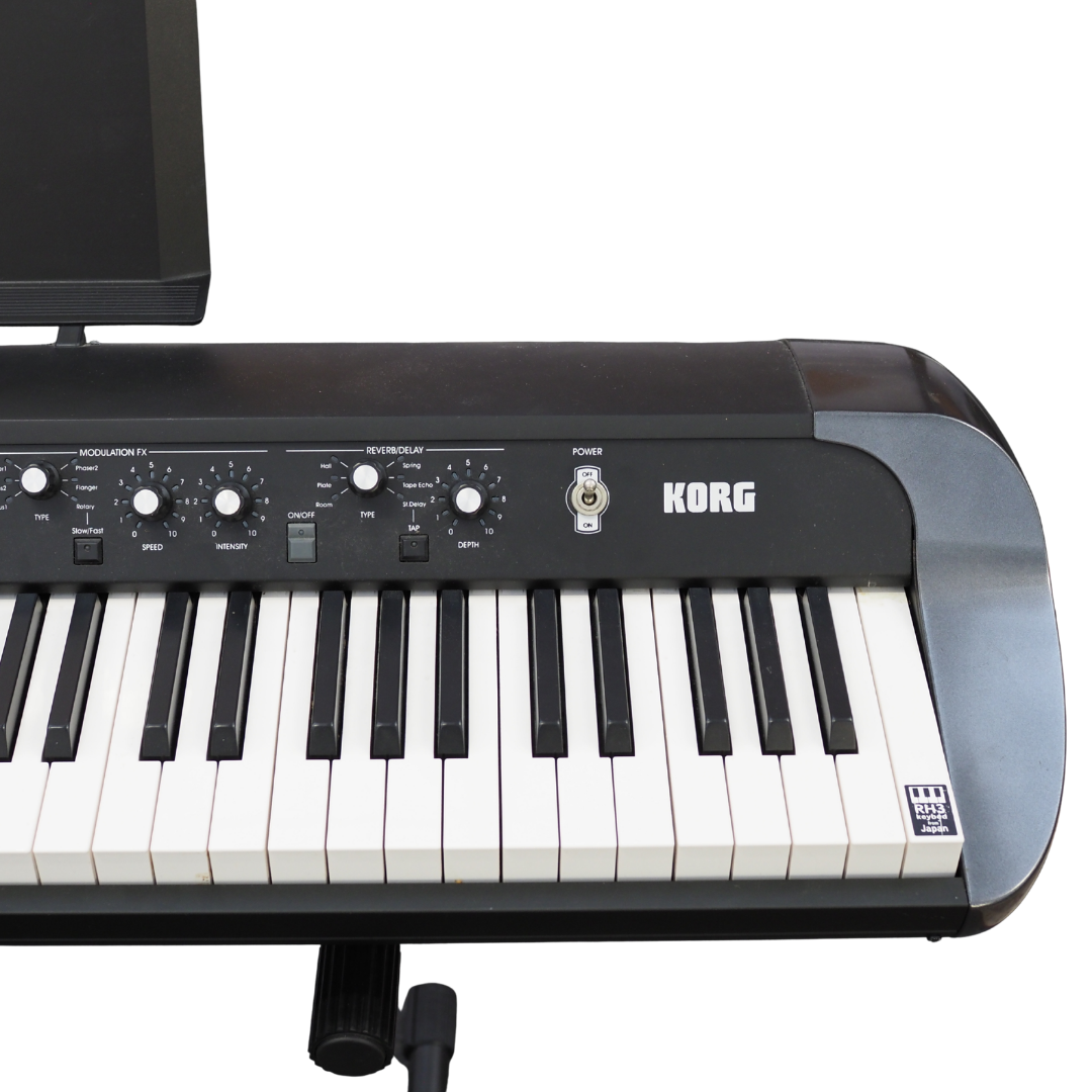 Korg SV-1-88-BK Stage Vintage 88-Key Electric Piano with Gator Roadcase + Accessories