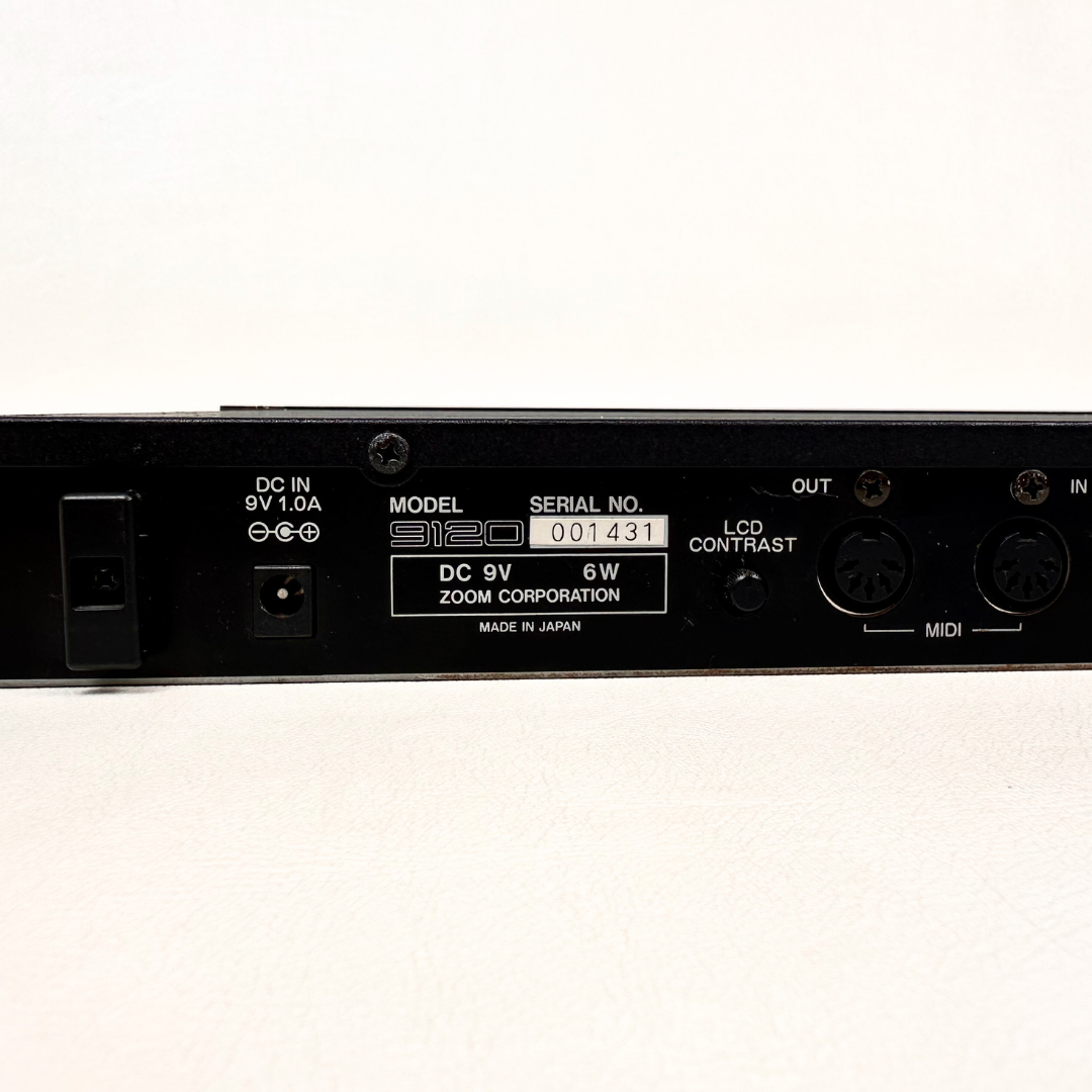 ZOOM 9120 Advanced Sound Environment Processor Rack Mounted Digital Effects & Reverb Unit
