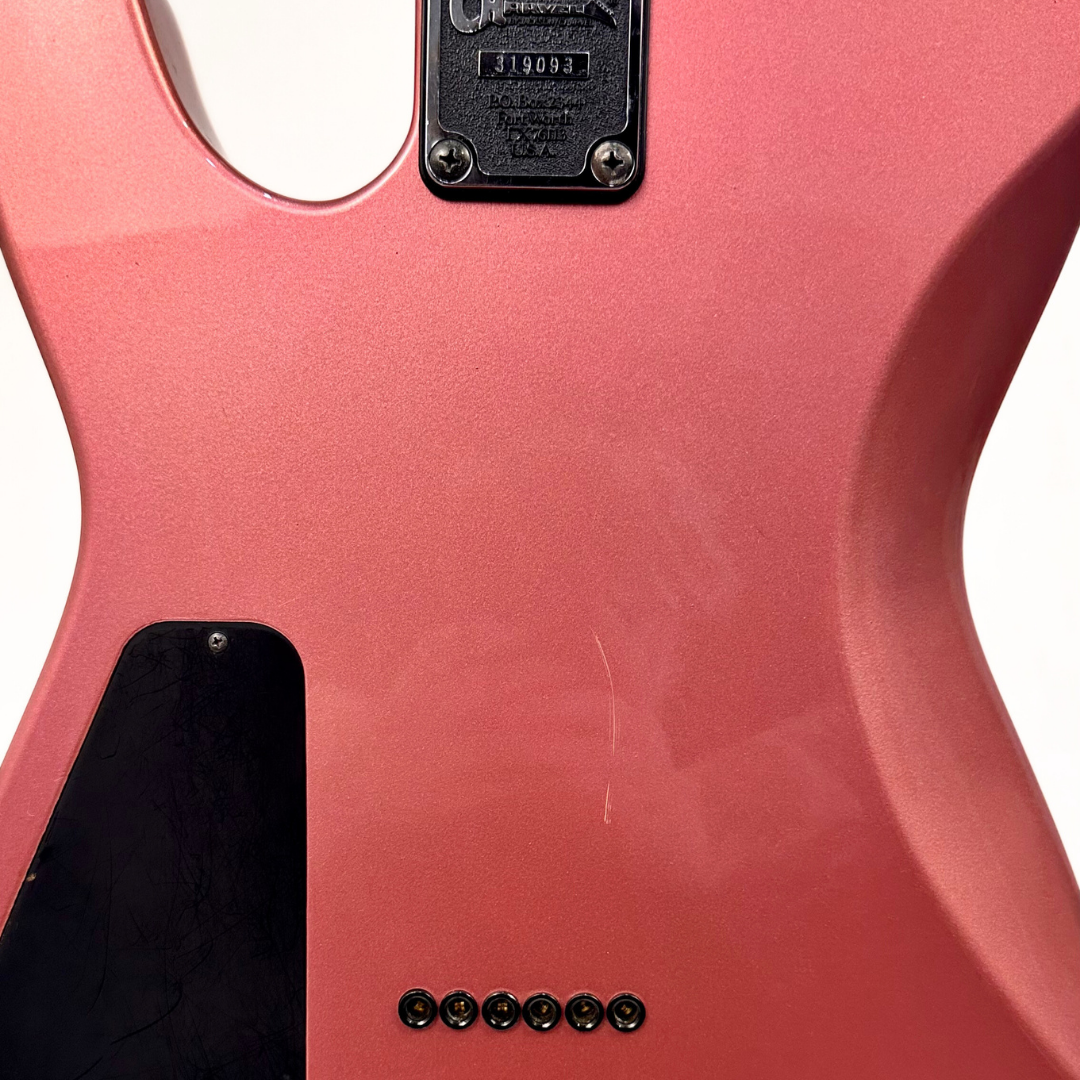 1980s Charvel by Jackson/Charvel Model 7 Telecaster Electric Guitar (Modified) in Bugundy Pink Mist