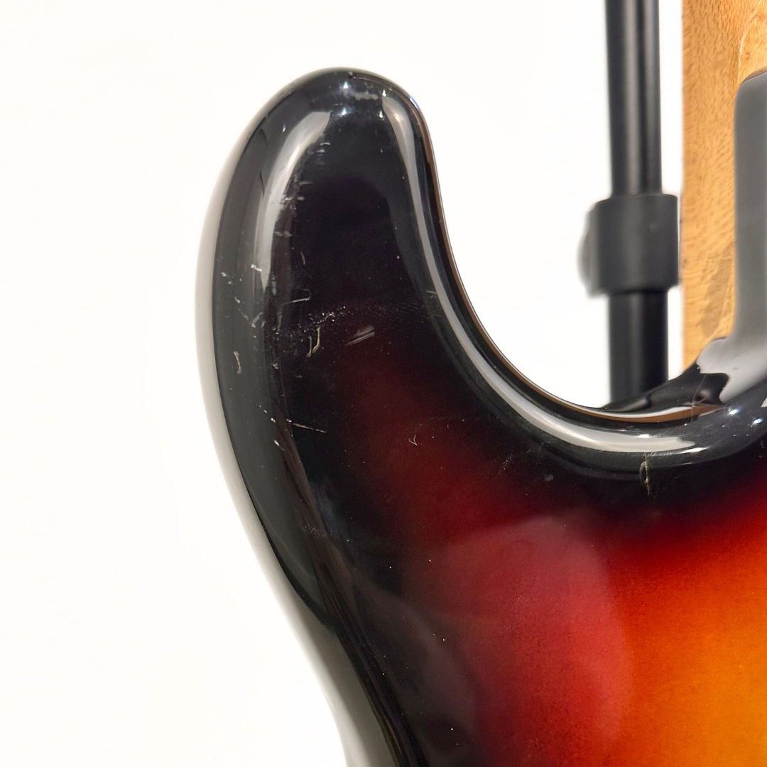 Squier Silver Series Stratocaster Electric Guitar in Sunburst