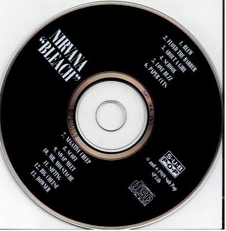 Nirvana – Bleach (CD, Album, Reissue)