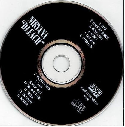 Nirvana – Bleach (CD, Album, Reissue)