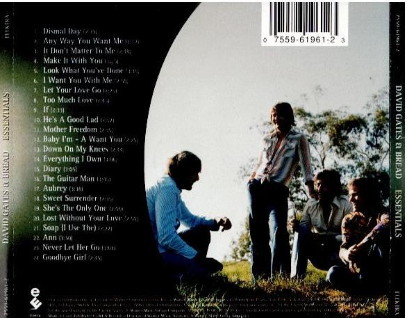 David Gates & Bread – Essentials (CD, Compilation)