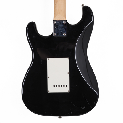 Casino Stage Series Stratocaster-Style Electric Guitar in Black