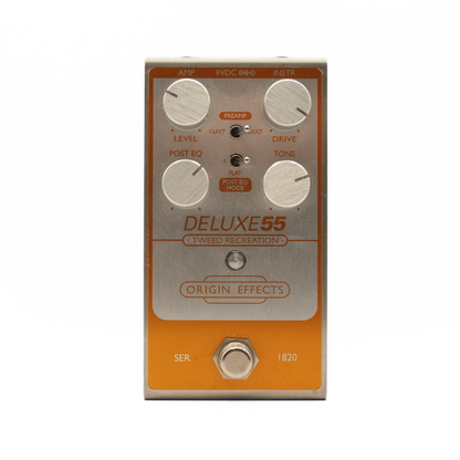 Origin Effects Deluxe55 Tweed Recreation Effects Pedal