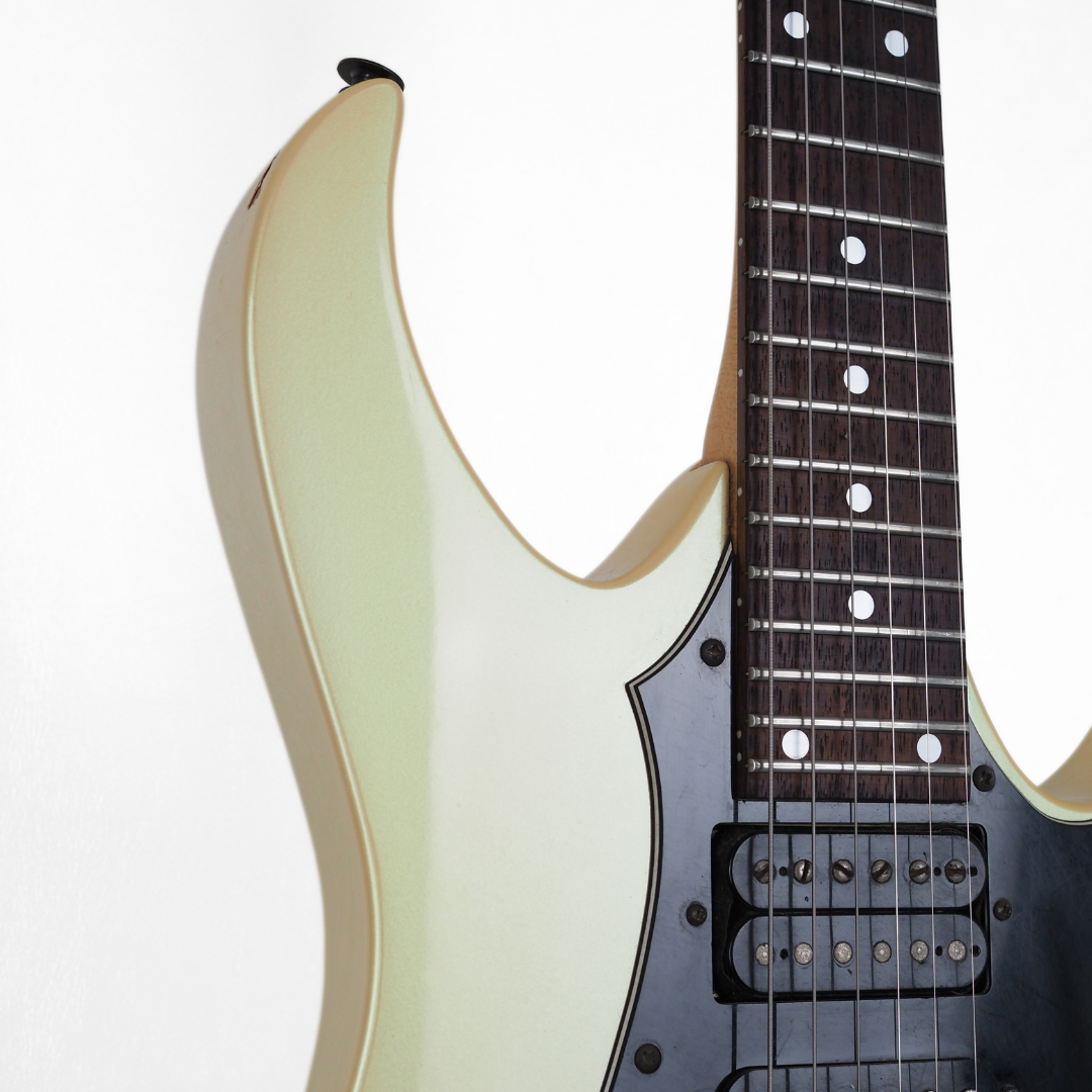 1991 Heartfield by Fender Talon TA-II Electric Guitar in Pearlescent White
