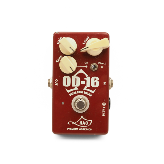 HAO OD-16 Omega Drive Sixteen Overdrive Effects Pedal (Premium Workshop Series)