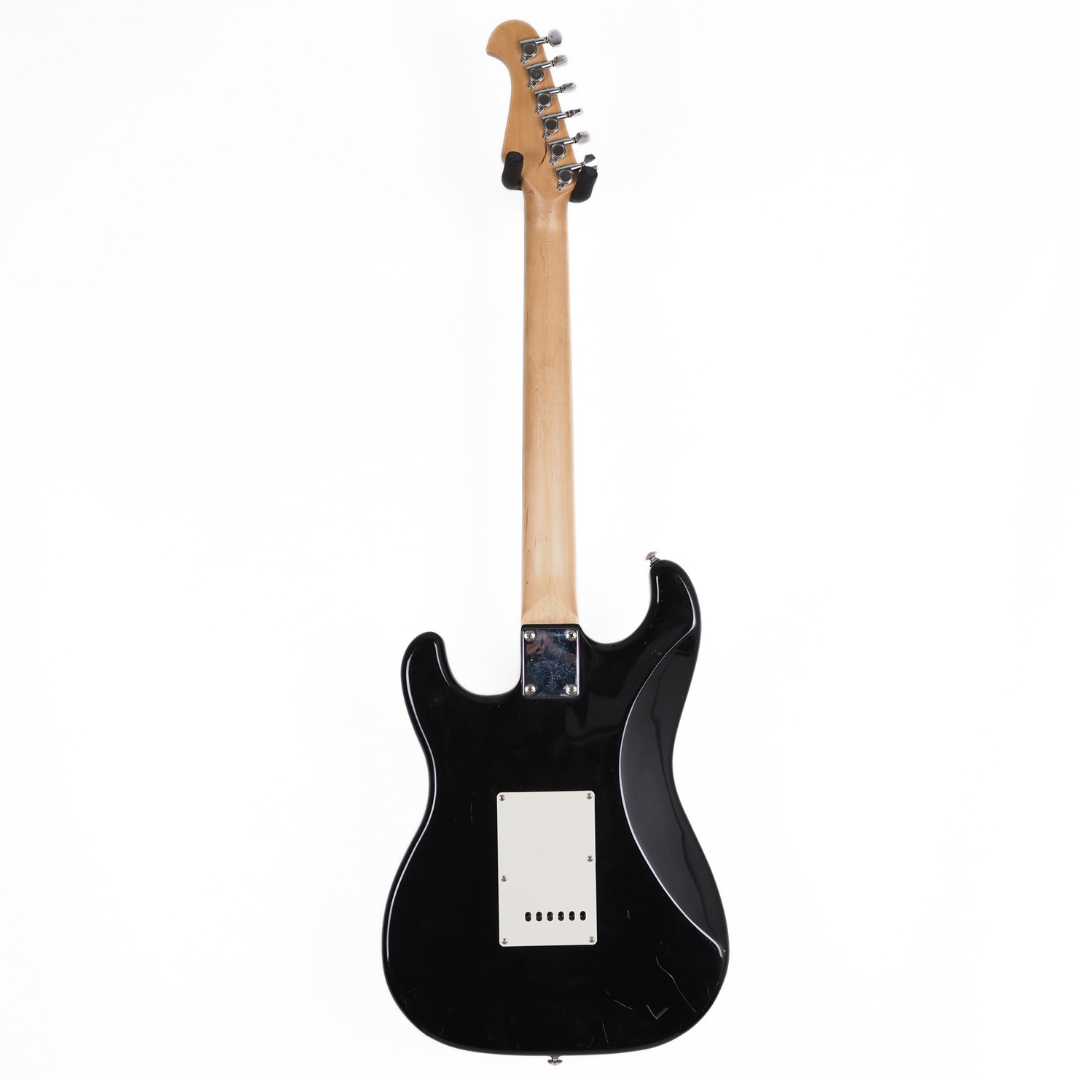 Casino Stage Series Stratocaster-Style Electric Guitar in Black