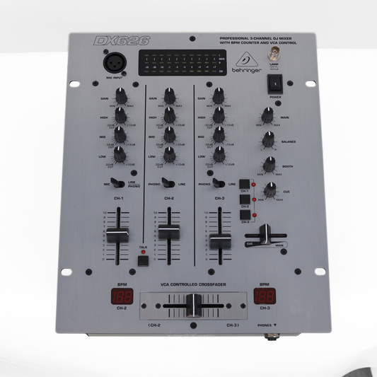 Behringer DX626 3-Channel DJ Mixer