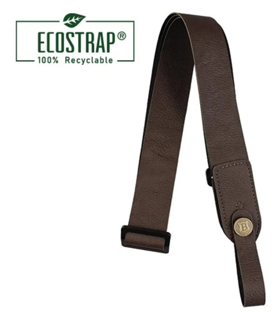 EcoStrap UK-ECO 02 Brown 100% Vegan Ukulele Strap