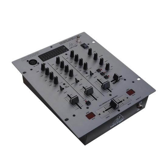 Behringer DX626 3-Channel DJ Mixer