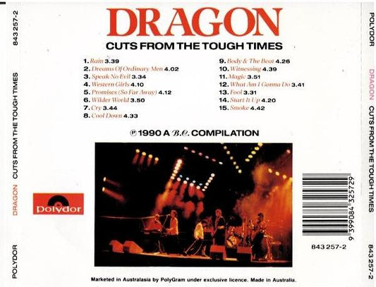 Dragon – Cuts From The Tough Times (CD, Compilation)