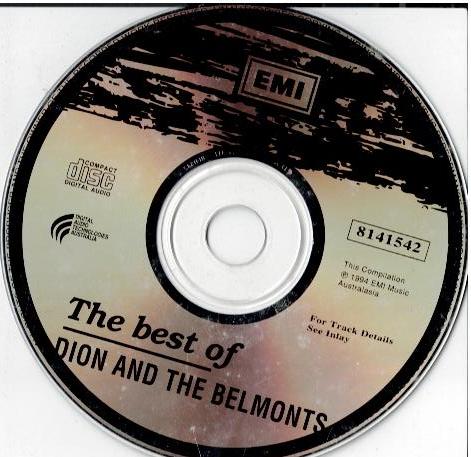 Dion & The Belmonts – The Best of Dion and the Belmonts (CD, Compilation, Stereo)
