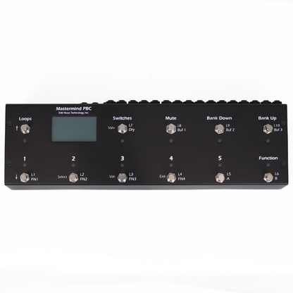 RJM Music Technology Mastermind PBC Programmable Footswitch & MIDI Controller