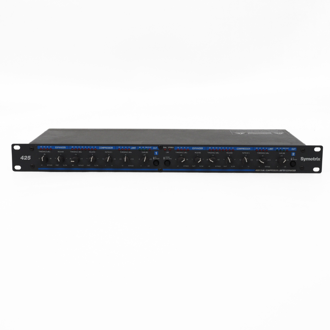 Symetrix 425 Dual Compressor / Limiter / Expander Rack Mounted Unit