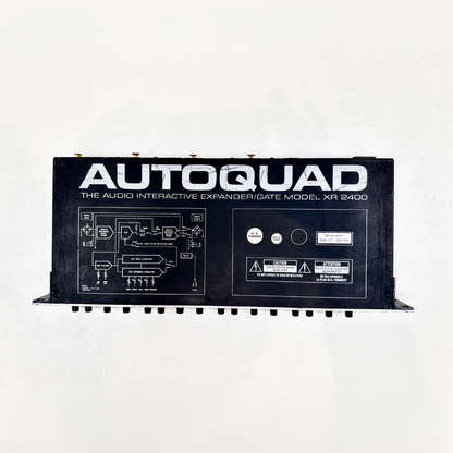 Behringer Autoquad XR2400 4-Channel Expander & Noise Gate Rack Mounted Unit