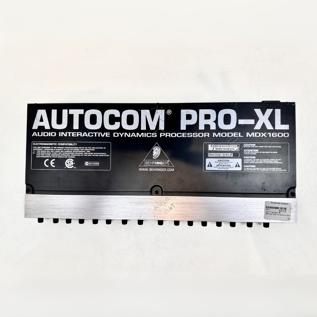 Behringer Autocom Pro-XL MDX1600 Rack Compressor Unit