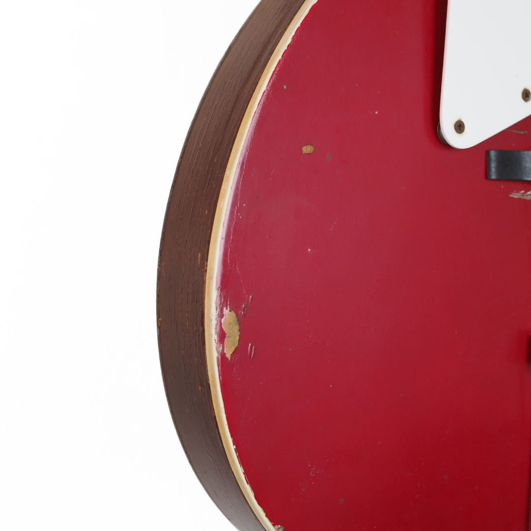1970s Maton Apollo 505 Hollowbody Electric Guitar in Red