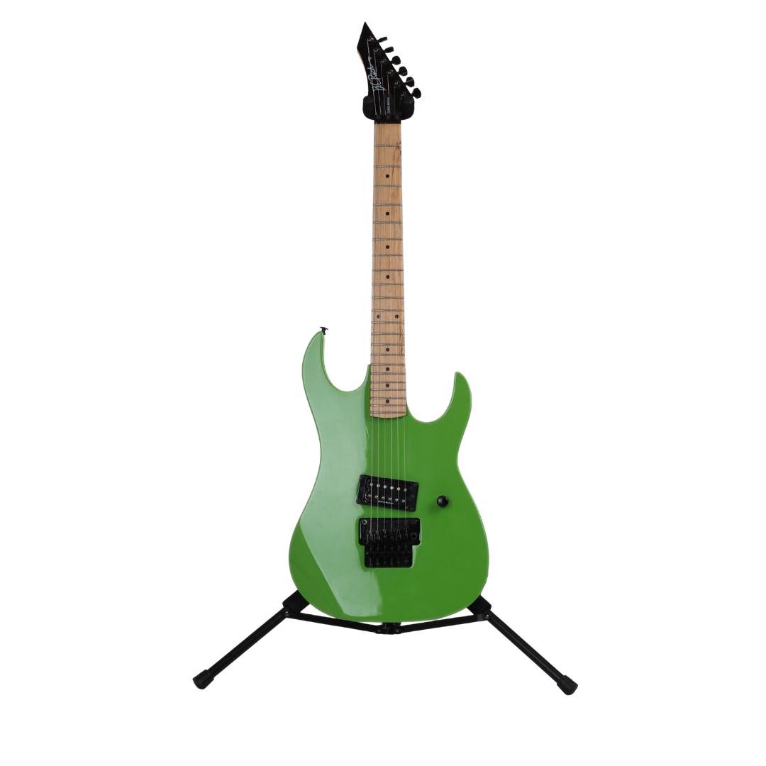 2014 B.C Rich Gunslinger Electric Guitar in Slime Green