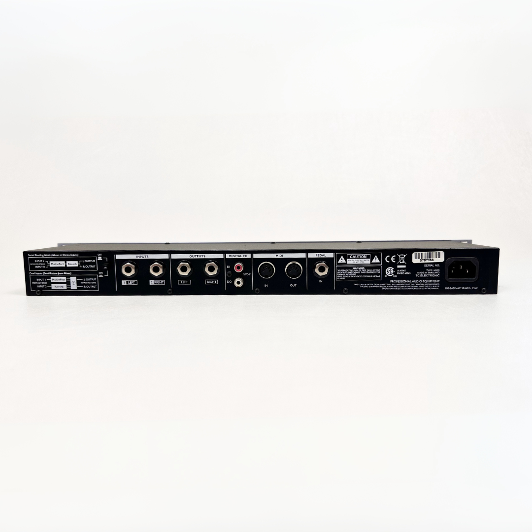 TC Electronic M-350 Reverb and Multi-Effects Processor Rack Mounted Unit