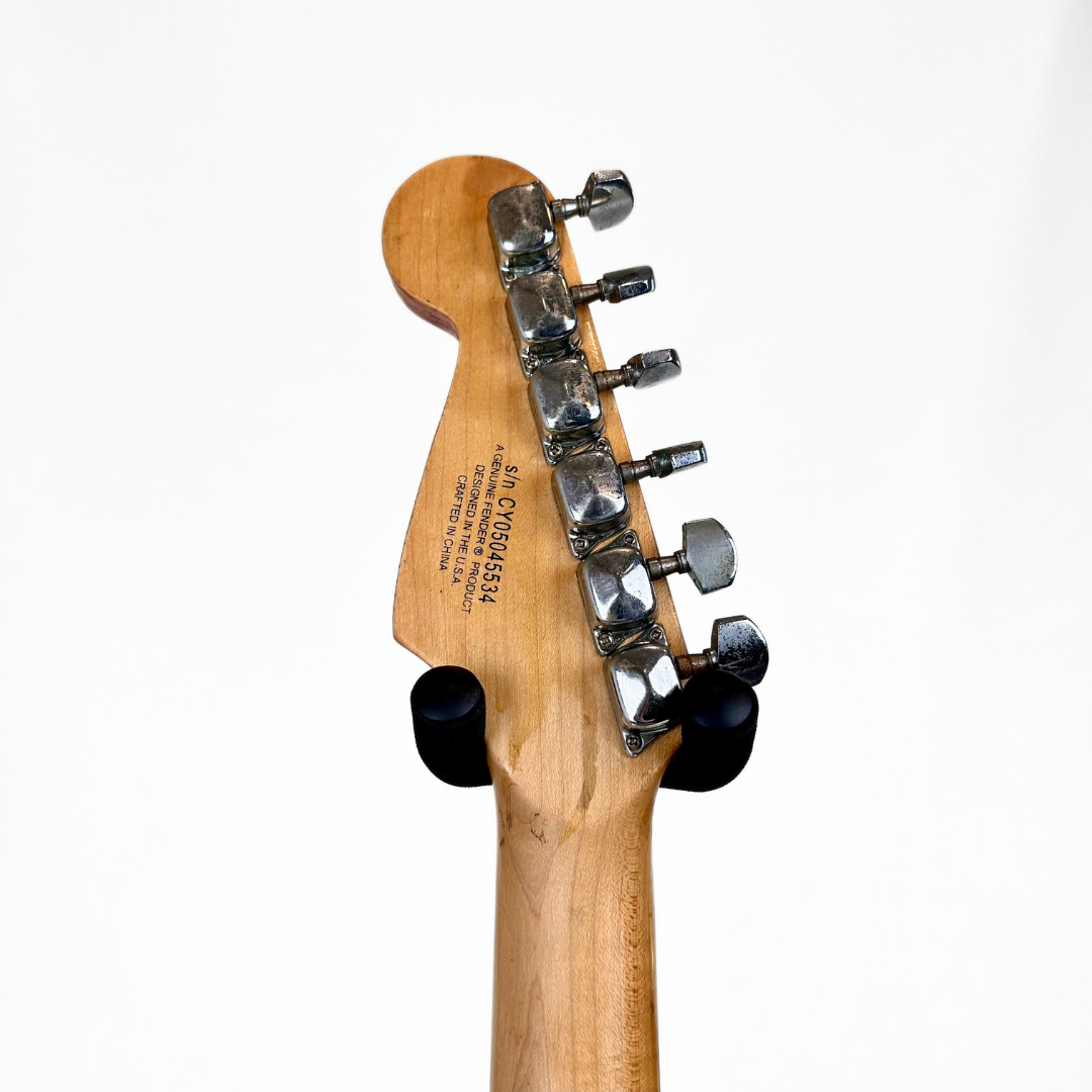 2005 Squier Bullet Stratocaster Electric Guitar in Blue