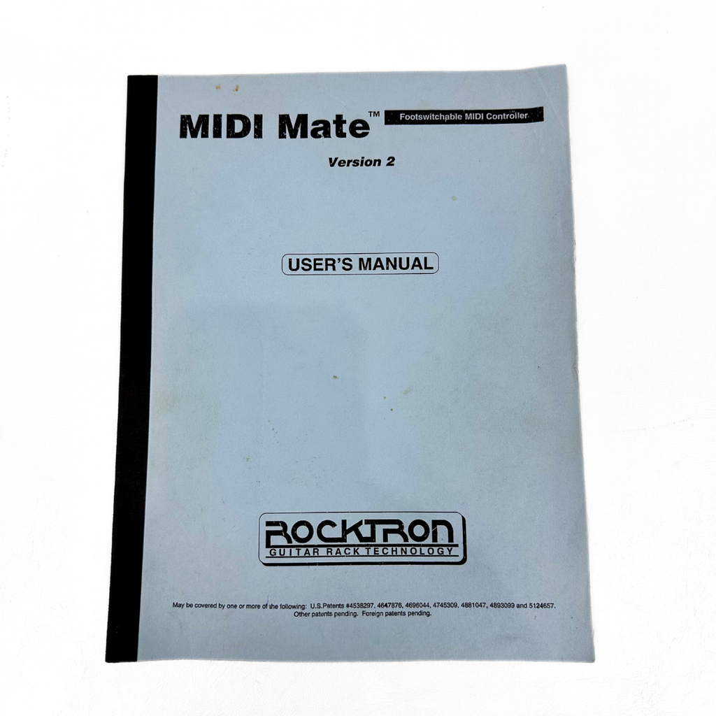 Rocktron MIDI Mate Programmable MIDI Foot Controller