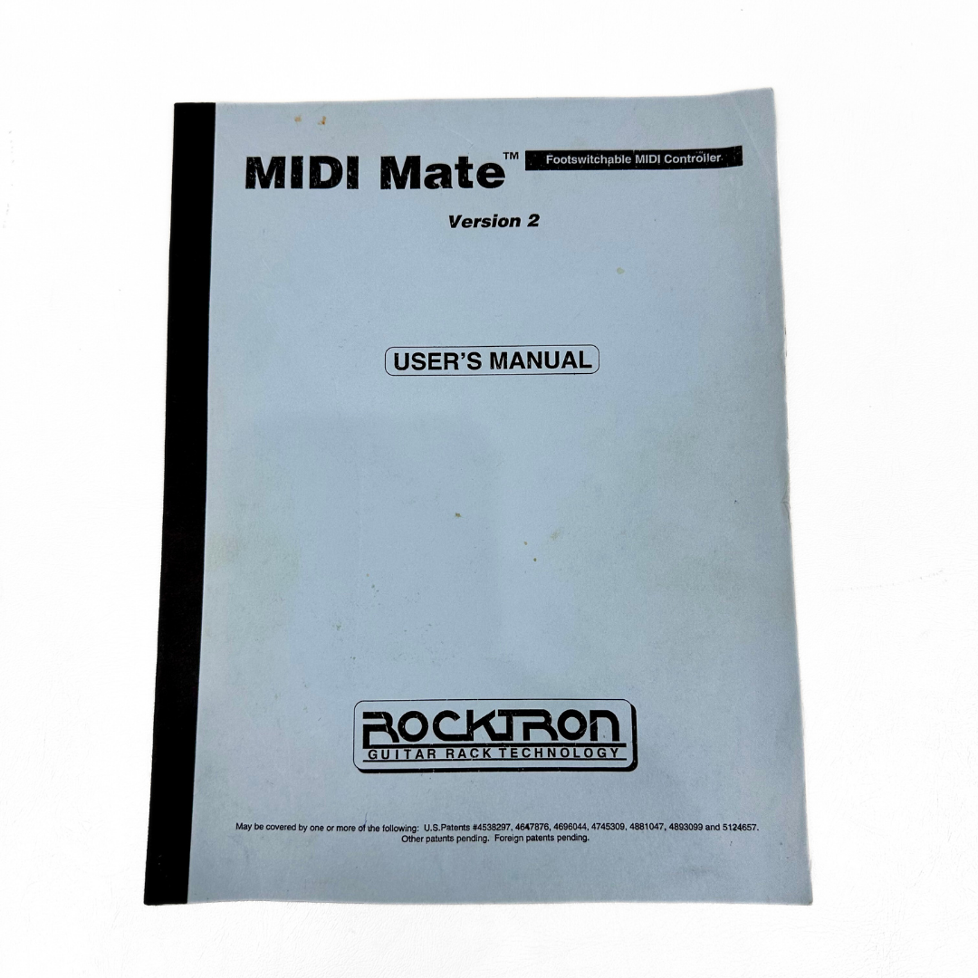 Rocktron MIDI Mate Programmable MIDI Foot Controller