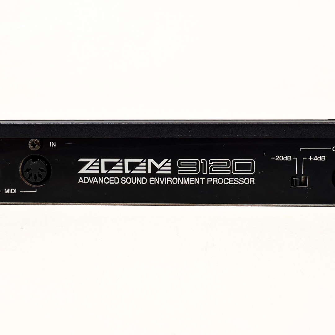 ZOOM 9120 Advanced Sound Environment Processor Rack Mounted Digital Effects & Reverb Unit