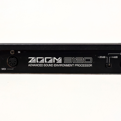 ZOOM 9120 Advanced Sound Environment Processor Rack Mounted Digital Effects & Reverb Unit
