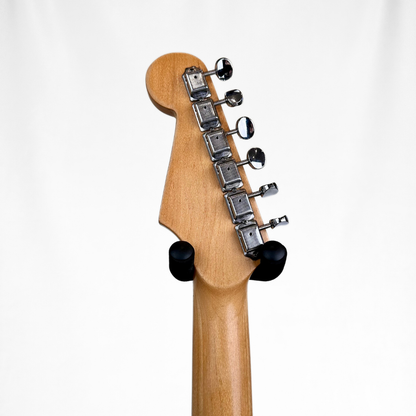 Unbranded Stratocaster-Style Electric Guitar in Wine Red