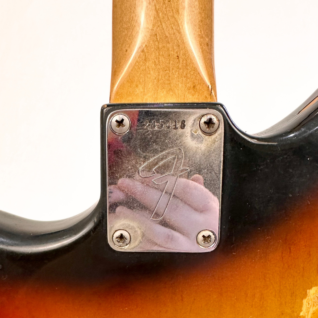 1969 Fender Jaguar Electric Guitar in Sunburst