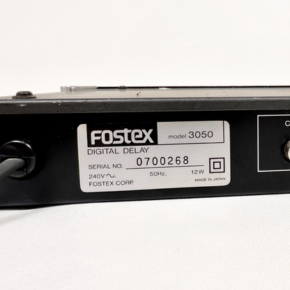 Fostex 3050 Digital Delay Rack Mounted Unit