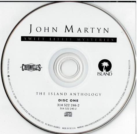 John Martyn – Sweet Little Mysteries - The Island Anthology (2 x CD, Compilation)