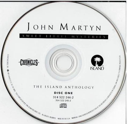 John Martyn – Sweet Little Mysteries - The Island Anthology (2 x CD, Compilation)