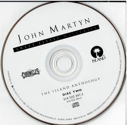 John Martyn – Sweet Little Mysteries - The Island Anthology (2 x CD, Compilation)