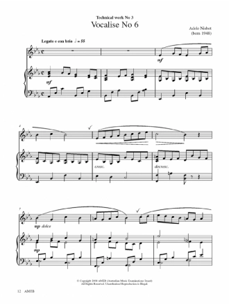 AMEB Series 2 Grade 2 Singing High Voice