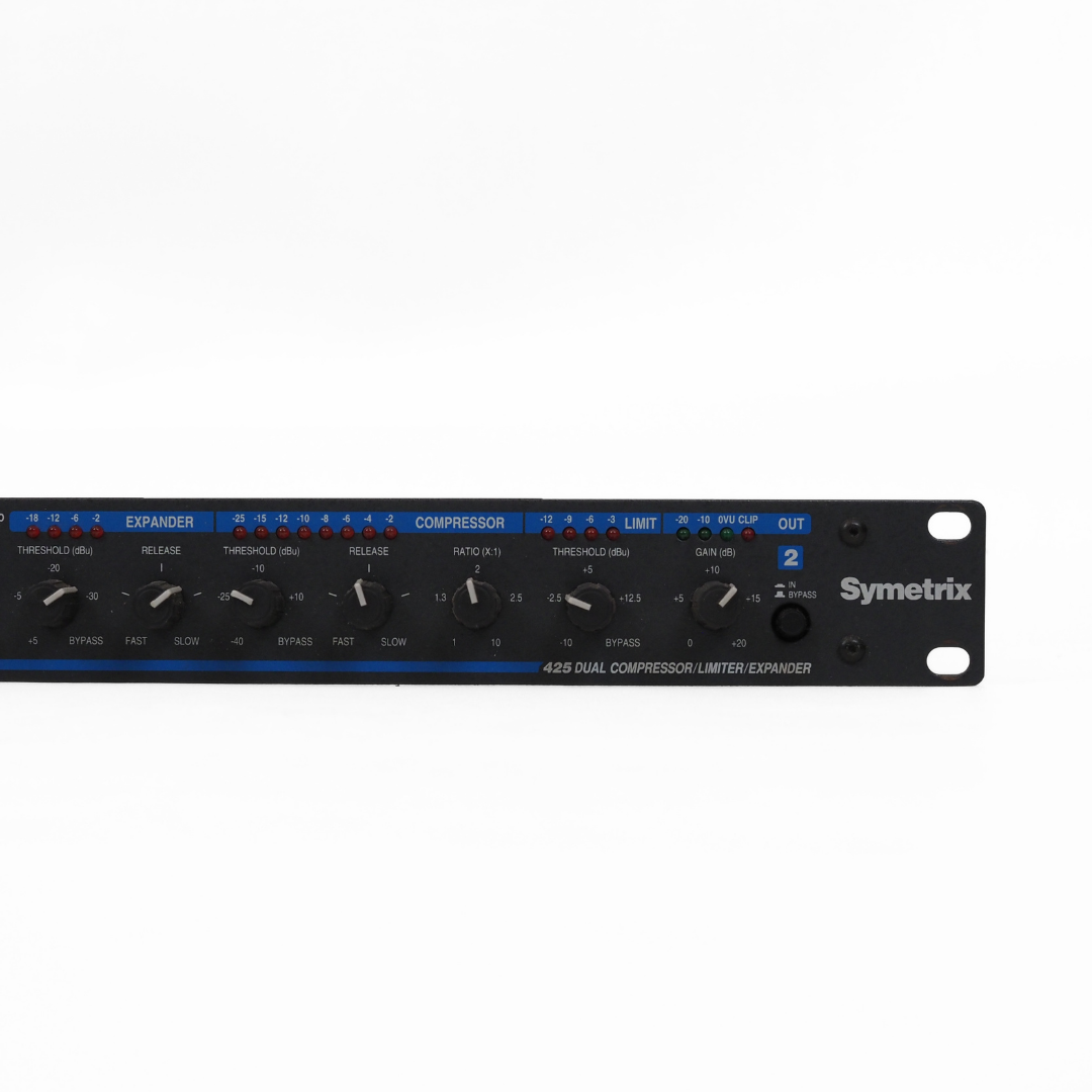 Symetrix 425 Dual Compressor / Limiter / Expander Rack Mounted Unit