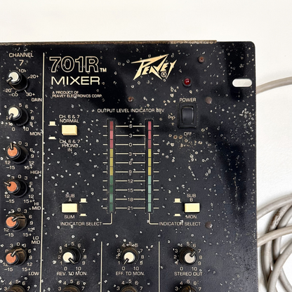 Peavey 701R Rack Mixer Rack Mounted Unit