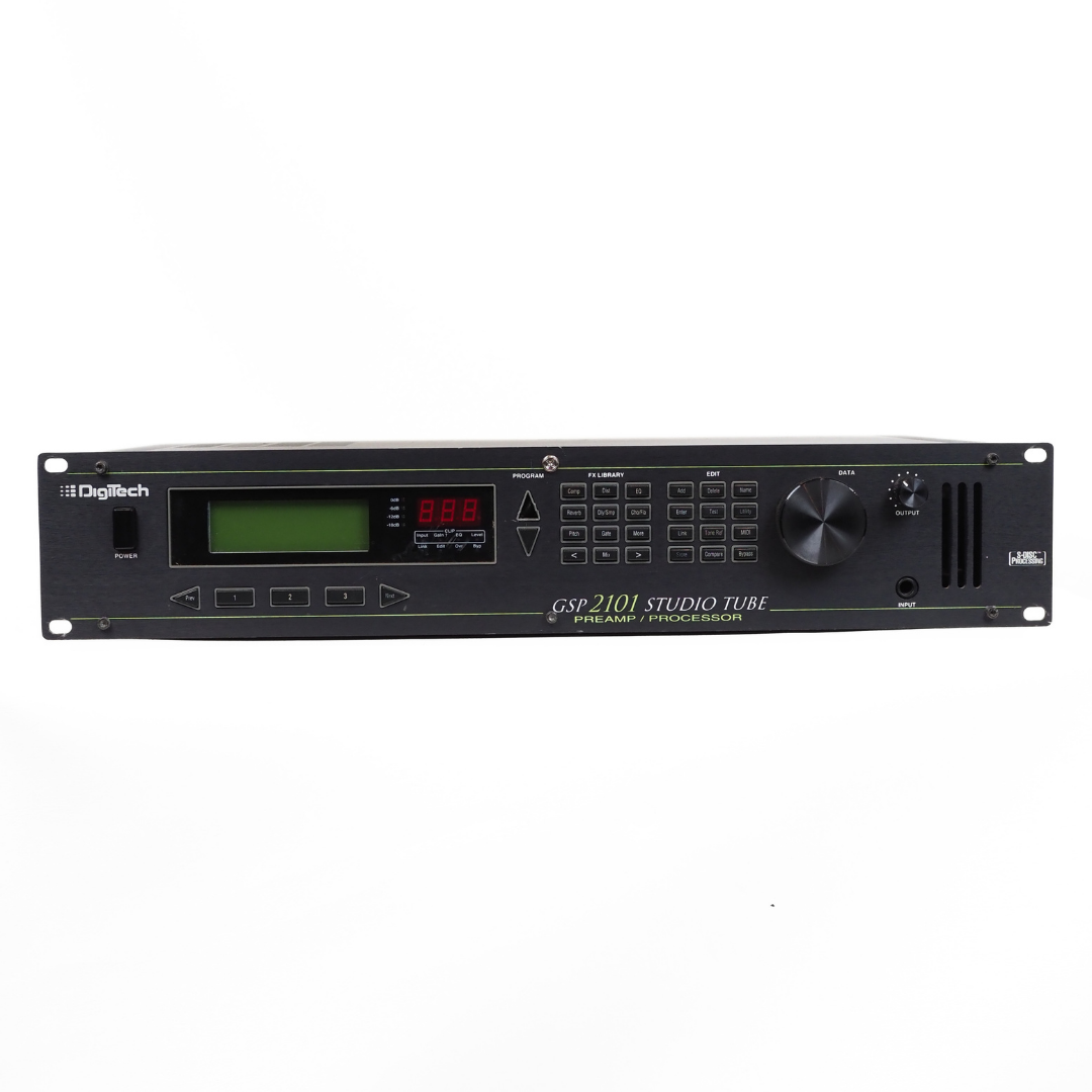DigiTech GSP 2101 Studio Tube Guitar Preamp & Multi-Effects Rack Mounted Unit