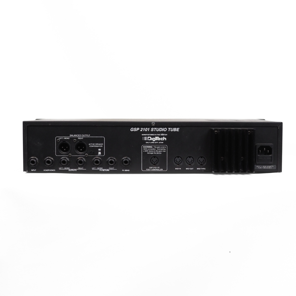 DigiTech GSP 2101 Studio Tube Guitar Preamp & Multi-Effects Rack Mounted Unit
