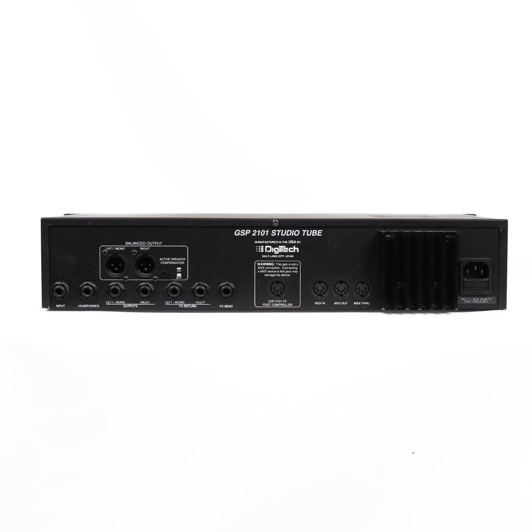 DigiTech GSP 2101 Studio Tube Guitar Preamp & Multi-Effects Rack Mounted Unit